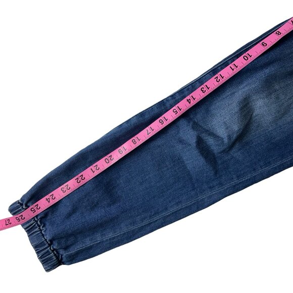 Pilcro The Letter Press Women's Joggers Denim Medium Washed - Size Extra S - Picture 7 of 7